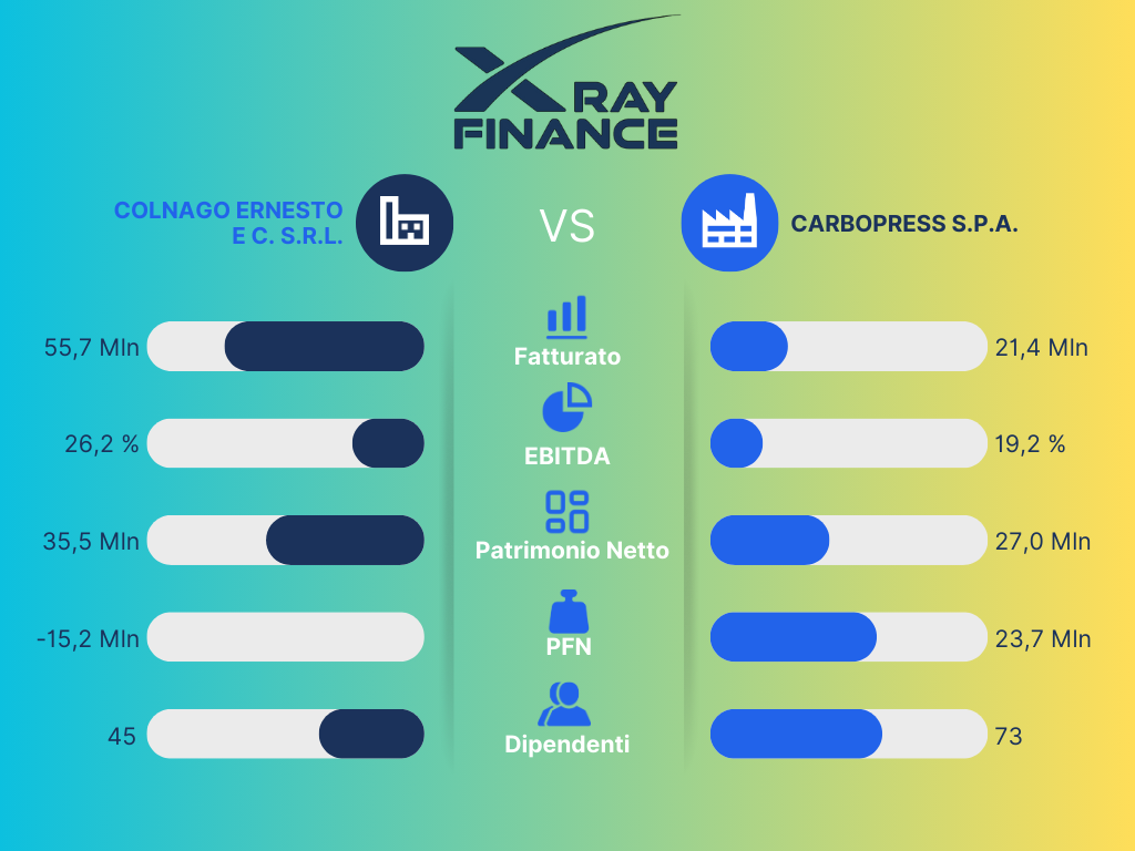 Infografica Confronto Aziende